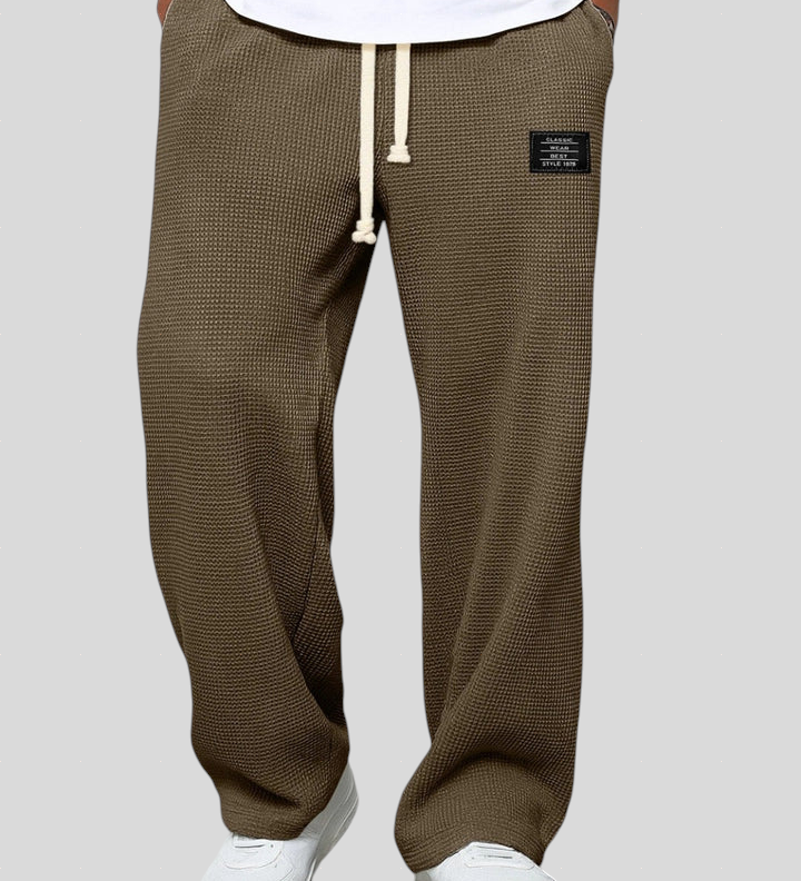 Tadhg - Relaxed Fit Wide-Leg Trousers