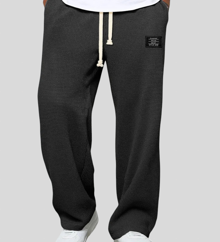 Tadhg - Relaxed Fit Wide-Leg Trousers