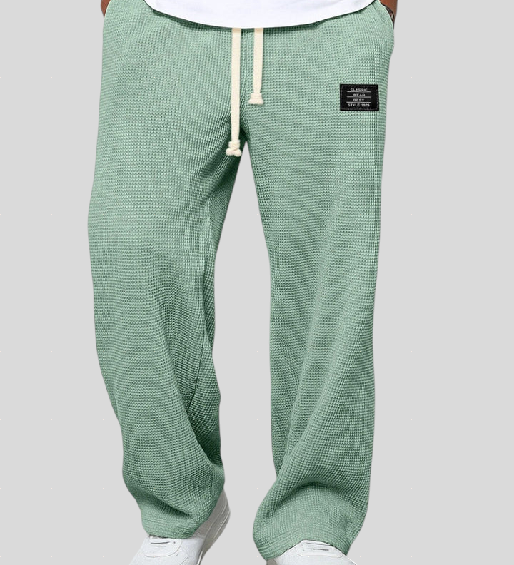 Tadhg - Relaxed Fit Wide-Leg Trousers