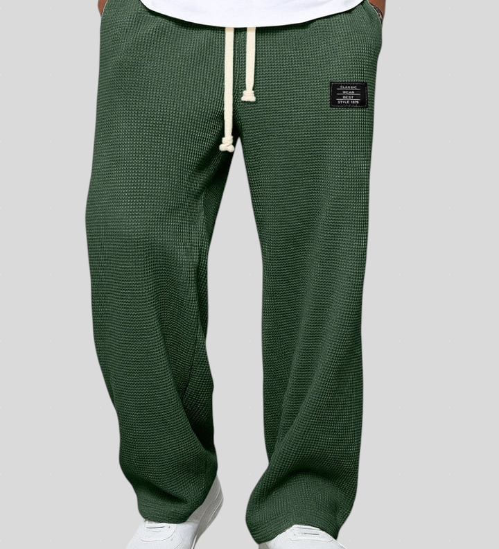 Tadhg - Relaxed Fit Wide-Leg Trousers
