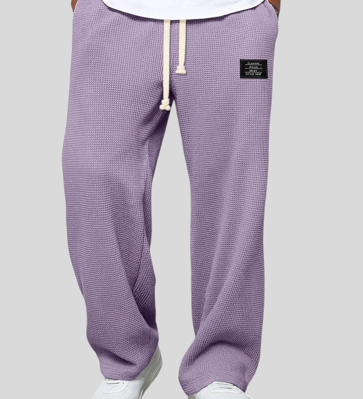 Tadhg - Relaxed Fit Wide-Leg Trousers