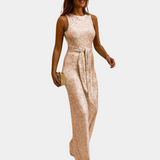 Tríona - Chic Shimmer Jumpsuit