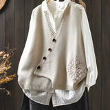 Maeve - Off-Center Cardigan