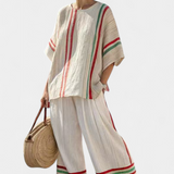 Maeve - Summer Striped Ensemble