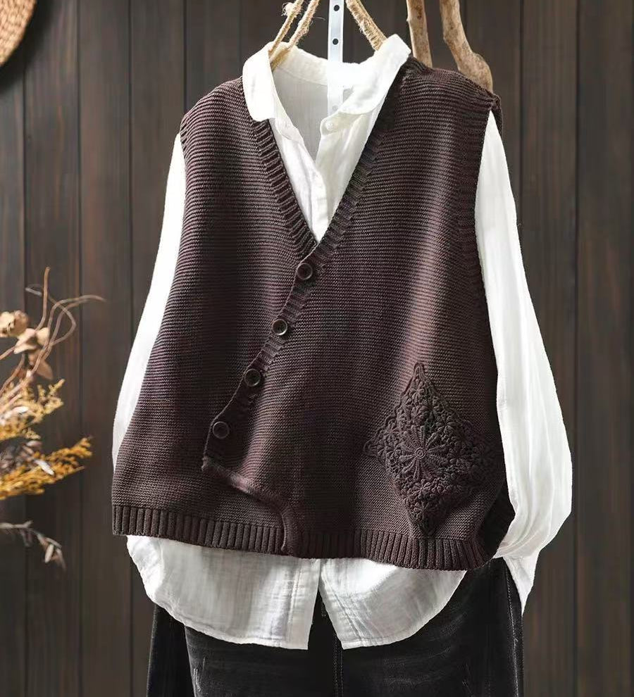 Maeve - Off-Center Cardigan
