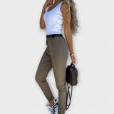 Doireann - Elevated High-Waisted Trousers