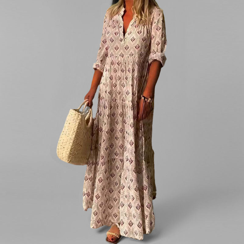 Aingeal - Classic Long Vintage Dress