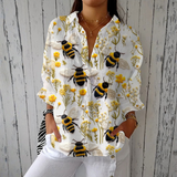 Aoibhín - Breezy Printed Top