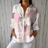 Nábla - Chic Patchwork Blouse