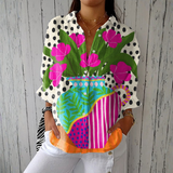 Bláthnaid - Blossom Print Blouse