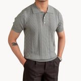 Tadhg - Sophisticated Textured Polo