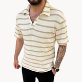 Cian - Classic Striped Polo Tee