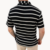 Cian - Classic Striped Polo Tee