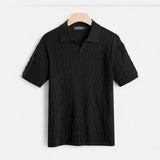 Fionn - Textured Polo Tee