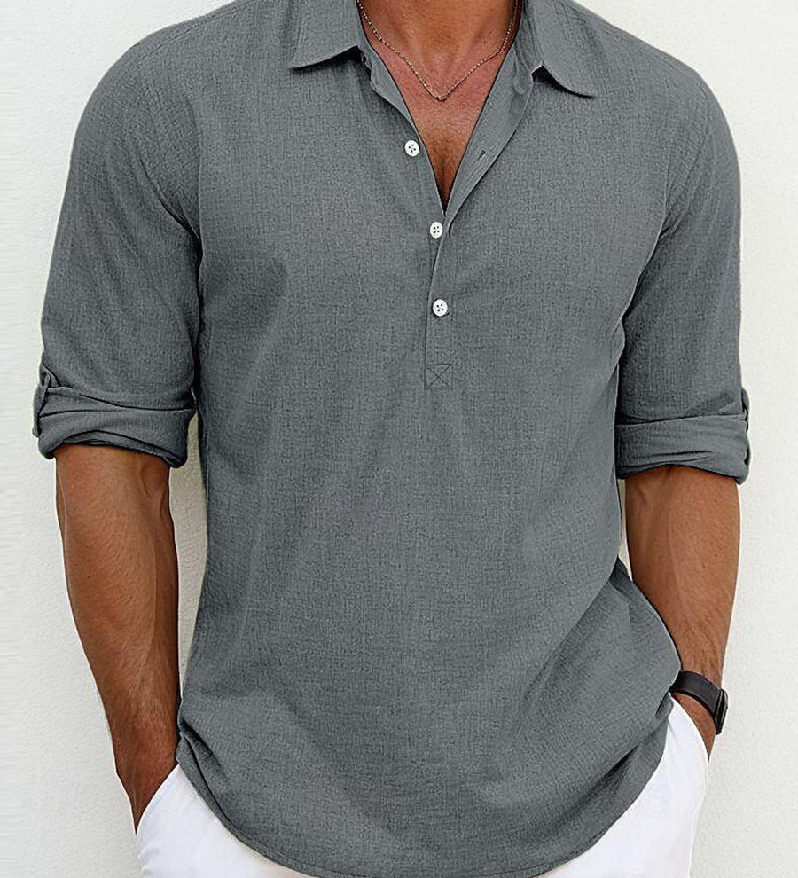 Odhran - Long Sleeve Polo Tee