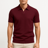Seán - Textured Polo Tee