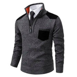 Killian - Cozy Turtleneck Sweater with Pocket Detail