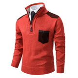 Killian - Cozy Turtleneck Sweater with Pocket Detail
