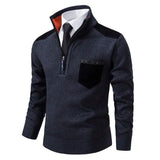 Killian - Cozy Turtleneck Sweater with Pocket Detail