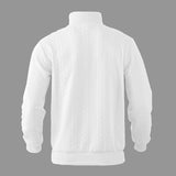 Cian - Quarter-Zip Knit Sweater