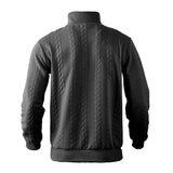Cian - Quarter-Zip Knit Sweater