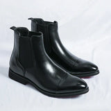 Ronan - Classic Leather Chelsea Boots