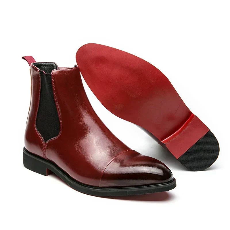 Ronan - Classic Leather Chelsea Boots