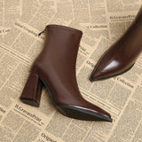 Eileen - Chic Pointed Toe Boots