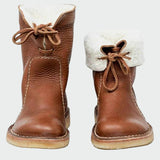Aveen - Chic Beige Ankle Boots