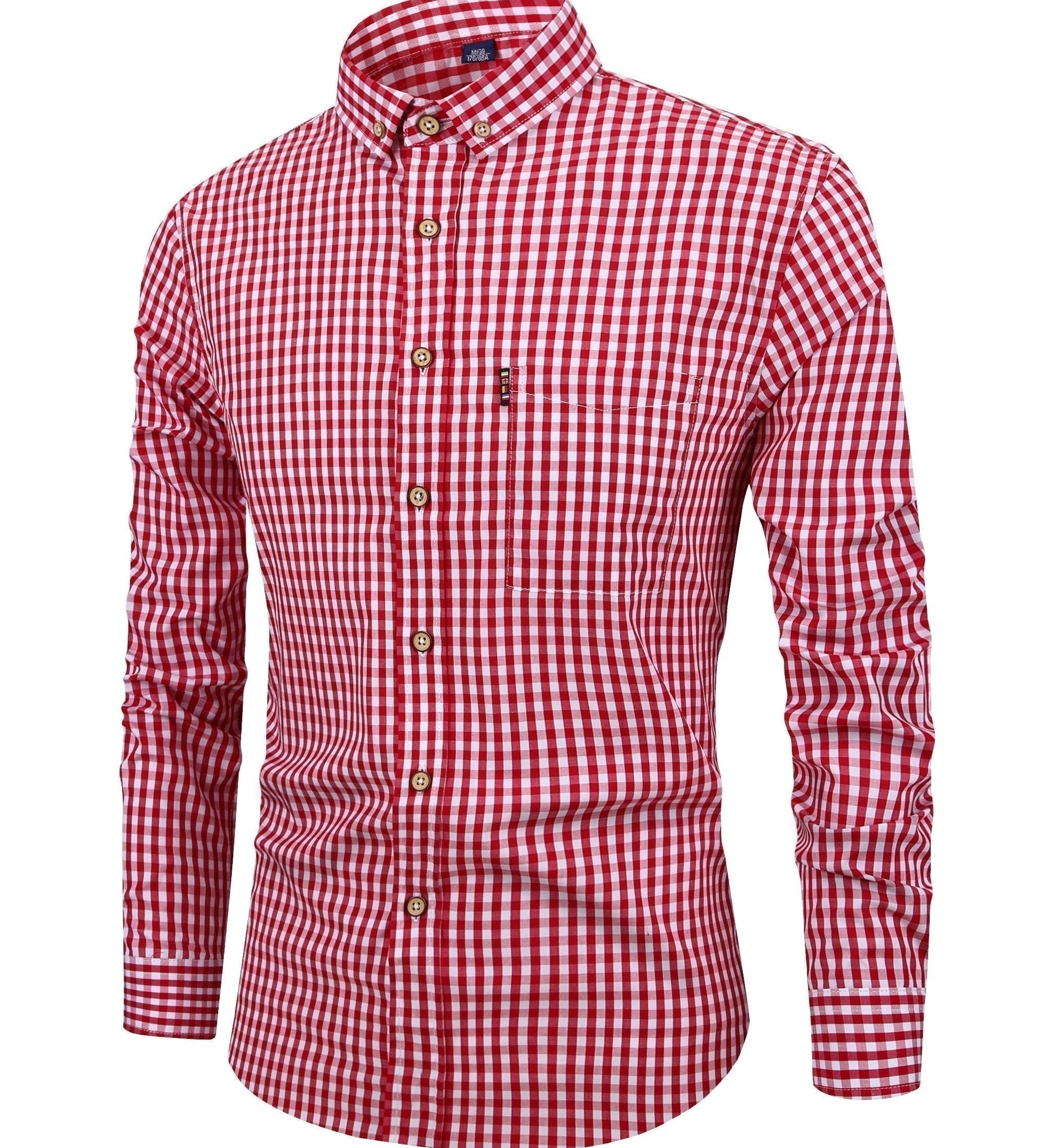 Aidan - Cozy Checkered Button-Up