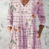 Eilis | V-Neck Long Blouse