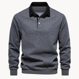 Seán - Chic Polo Sweatshirt