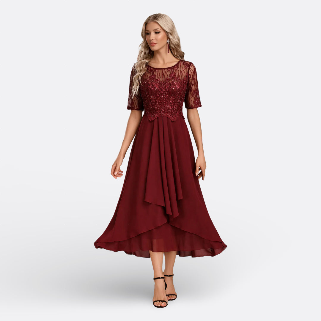 Nóra - Elegant Midi Dress