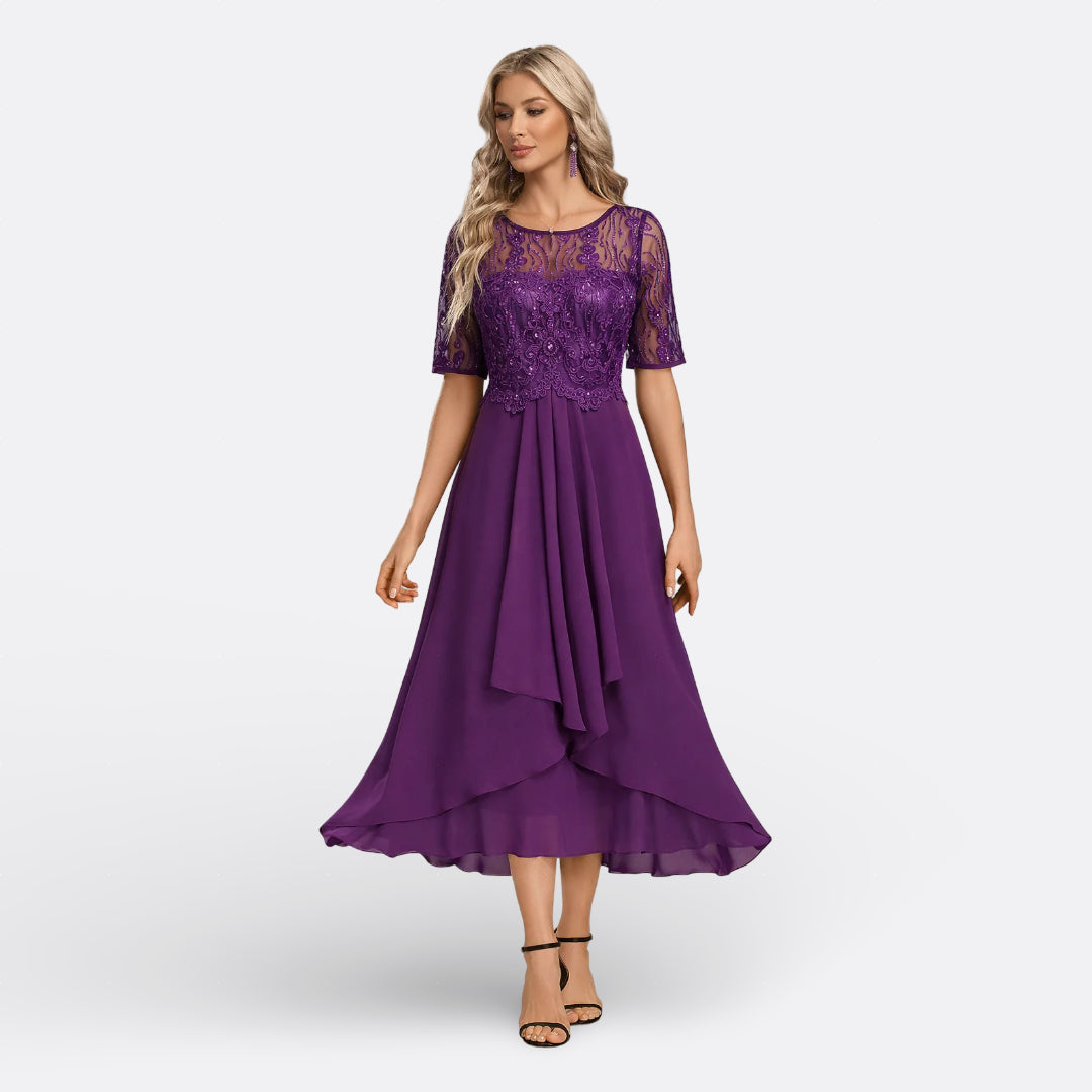 Nóra - Elegant Midi Dress