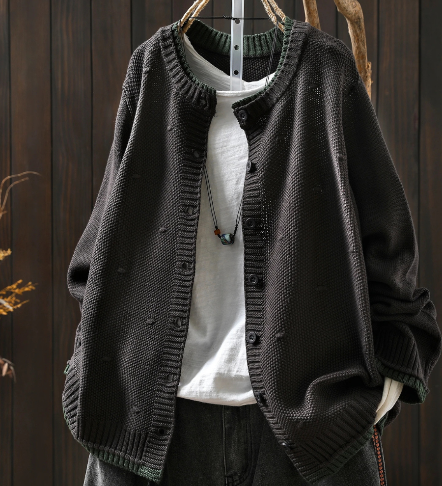 Aisling - Chic Textured Cardigan