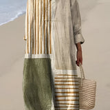 Róisín - Chic Geometric Dress