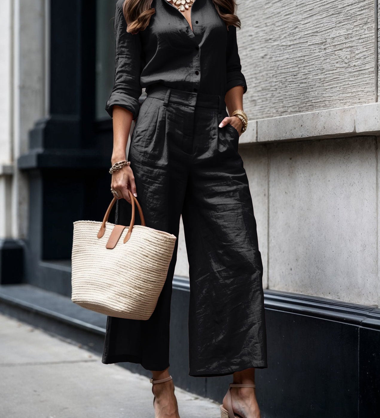 Aobhnait - Stylish Casual Ensemble