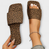 Róisín - Animal Print Loafers