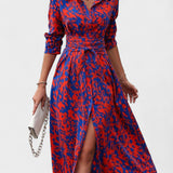 Deirbhile - Chic Animal Print Dress