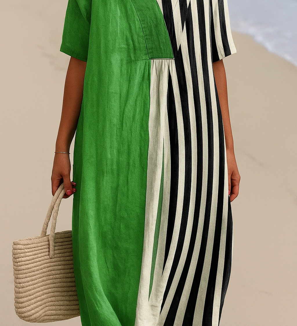 Cara Óg - Chic Striped Dress