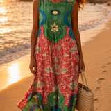 Veronica - Bohemian Midi Dress
