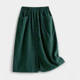 Nuala - Vintage-Inspired Midi Skirt