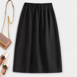 Nuala - Vintage-Inspired Midi Skirt