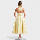 Bridie - Stylish Textured Midi Dress