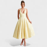 Bridie - Stylish Textured Midi Dress