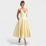 Bridie - Stylish Textured Midi Dress