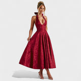 Bridie - Stylish Textured Midi Dress