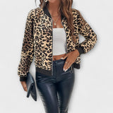 Ailís - Chic Leopard Print Jacket