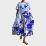 Saoirse - Elegant Floral Midi Dress