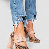Sláine - Leopard Print Sandals